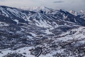 Snowmass Village Ski Resort in Winter